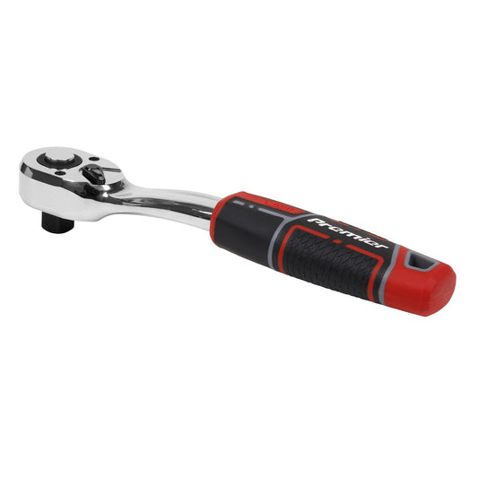 Sealey 1/2"D Offset Pear Head Flip Reverse Ratchet Wrench Comfort Grip AK8939