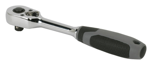 Sealey 1/4"Sq Drive Ratchet Wrench Pear Head Flip Reverse 48 Tooth AK8946