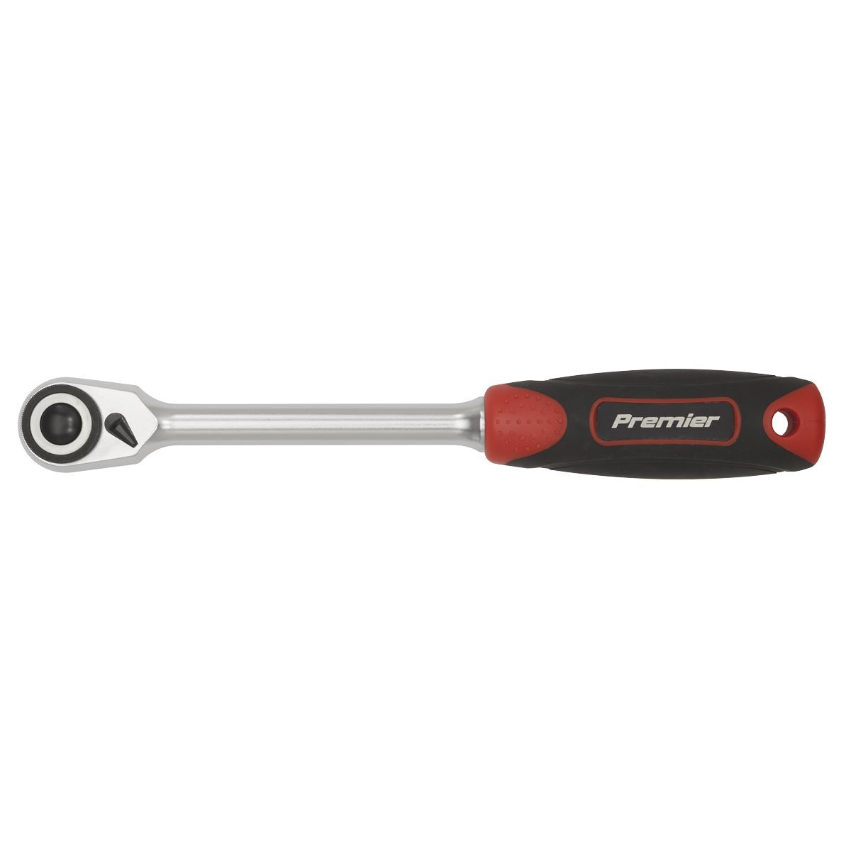 Sealey 1/2"D Compact Head Ratchet Wrench Platinum Series Comfort Grip AK8989