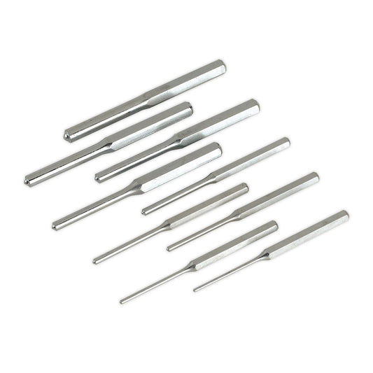 Sealey Roll Pin Punch Set 9pc 1/8-1/2" - Imperial AK9109