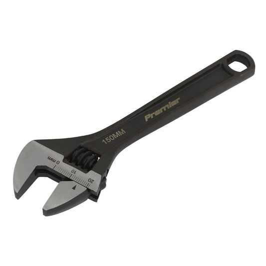 Sealey Adjustable Wrench 150mm Capacity 19mm Black Phosphate Finish AK9560