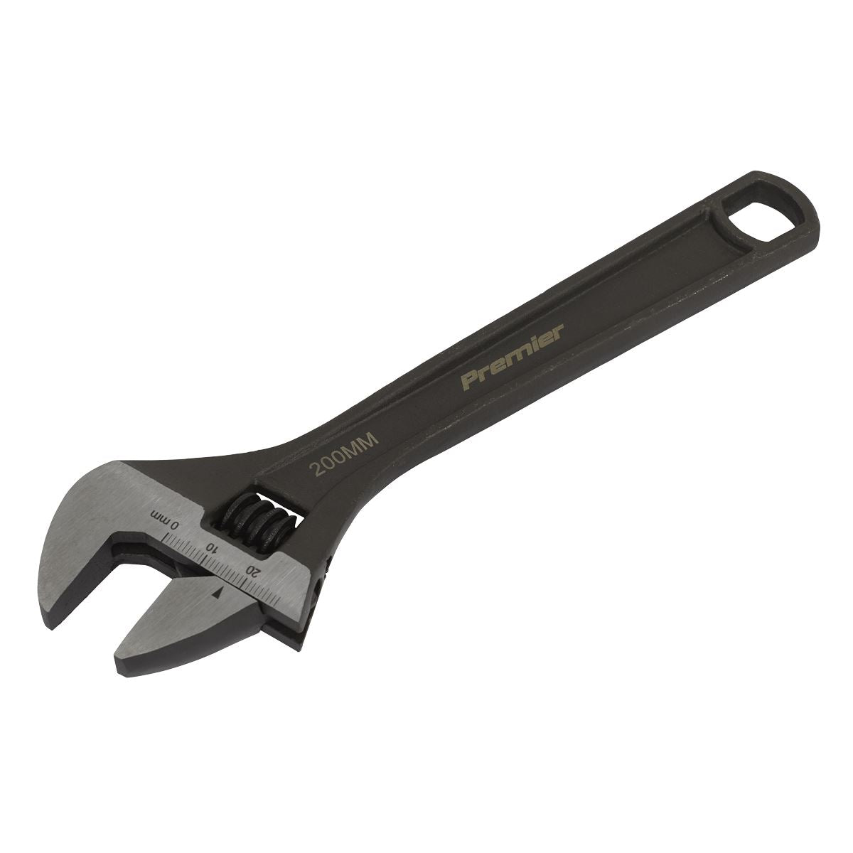 Sealey Adjustable Wrench 200mm Capacity 24mm Black Phosphate Finish AK9561