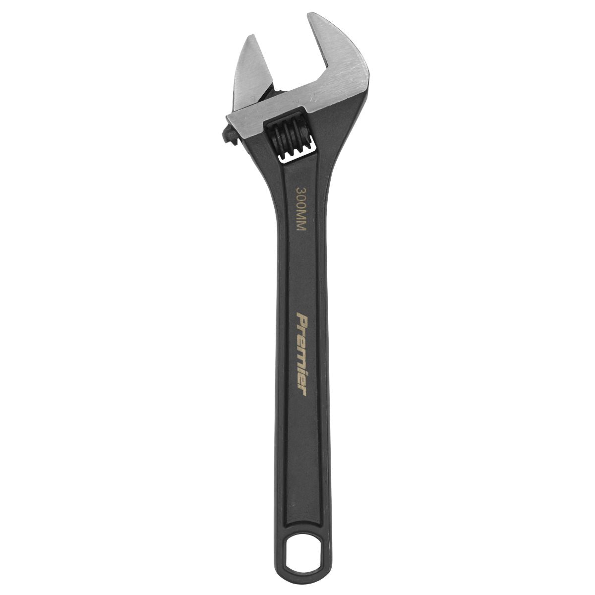 Sealey Adjustable Wrench 300mm Capacity 34mm Black Phosphate Finish AK9563
