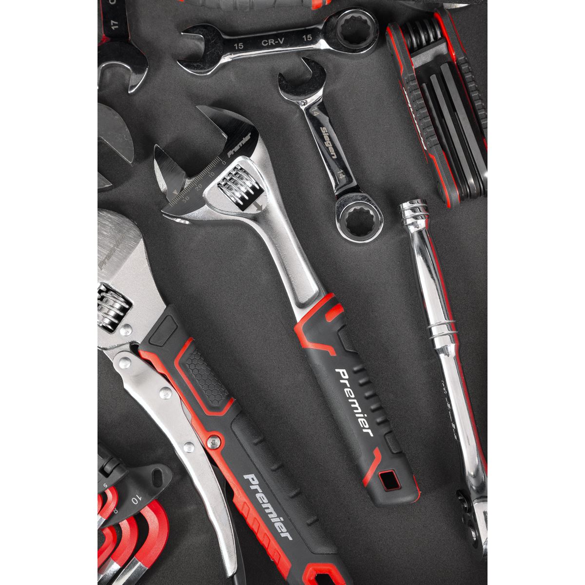 Sealey Premier Quick-Action Adjustable Wrench 200mm AK9570