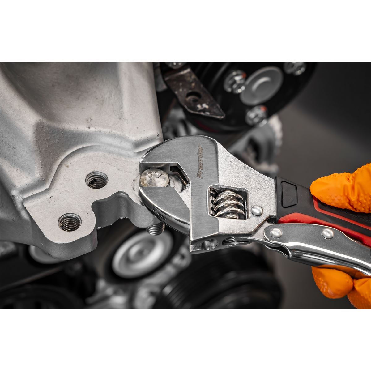 Sealey Premier Locking Adjustable Wrench 250mm AK9572