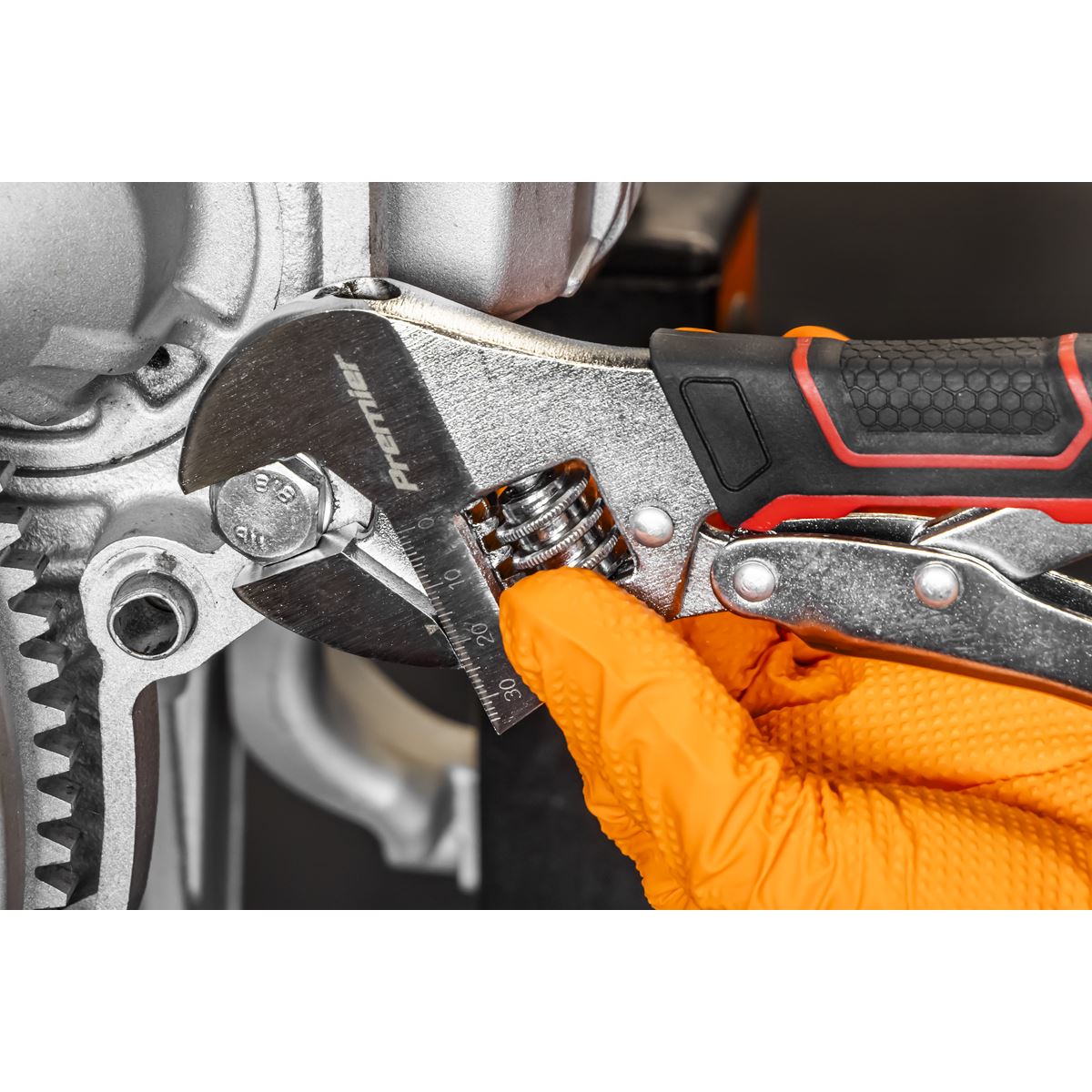 Sealey Premier Locking Adjustable Wrench 250mm AK9572