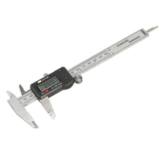 Sealey Digital Vernier Caliper 0-150mm(0-6") AK962EV