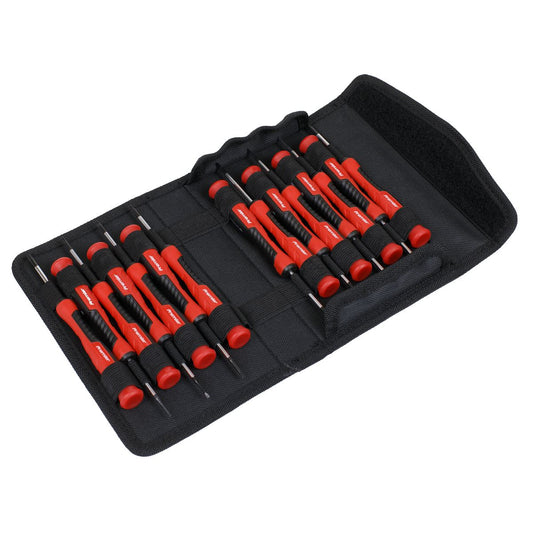 Sealey Precision Screwdriver Set 15pc AK97326