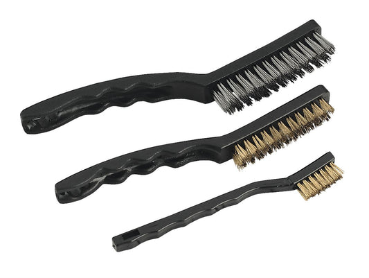 Sealey Wire Brush Set Auto Engineer's 3pc AK9801