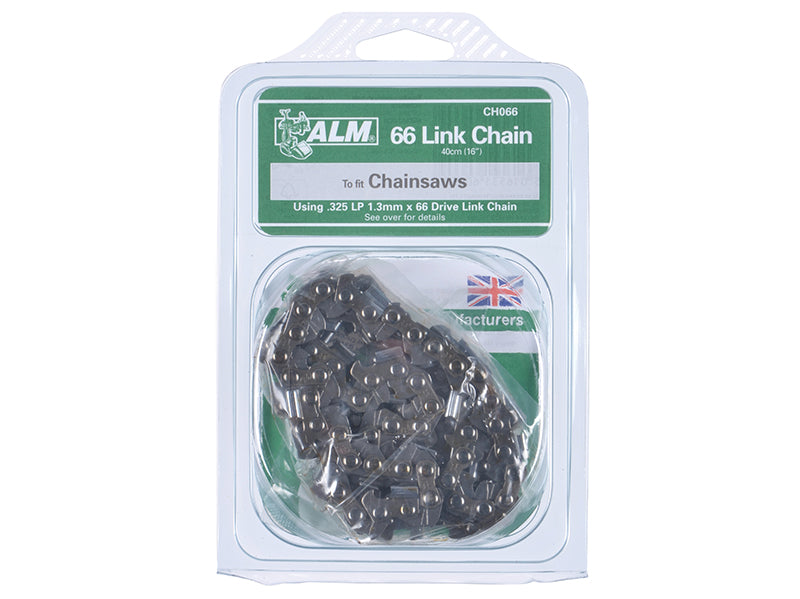 ALM Manufacturing CH055 Chainsaw Chain 3/8in x 55 links 1.3mm - Fits 40cm Bars ALMCH055