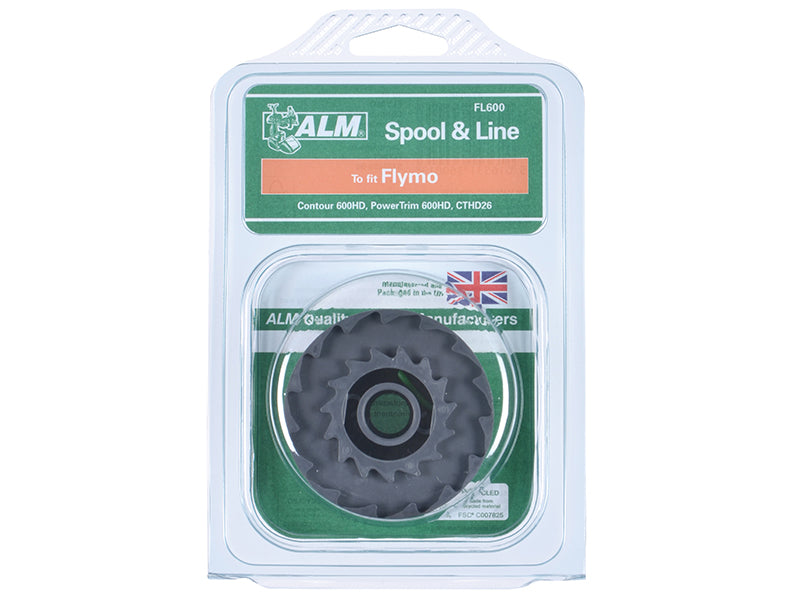 ALM Manufacturing FL600 Spool & Line Flymo 2mm x 2 x 3m ALMFL600