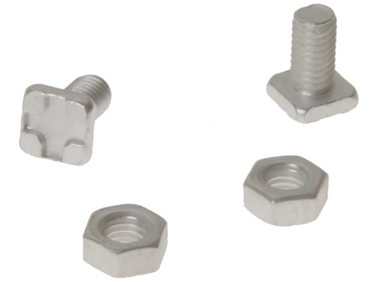 ALM Manufacturing GH004 Square Glaze Bolts & Nuts Pack of 20 ALMGH004