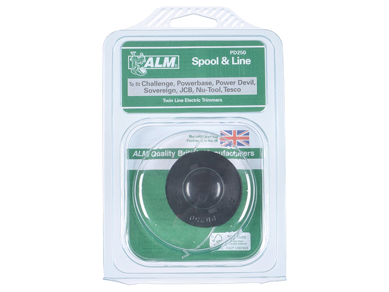 ALM Manufacturing PD250 Spool & Line For Power Devil / Powerbase 1.3mm x 2 x 3.5m ALMPD250