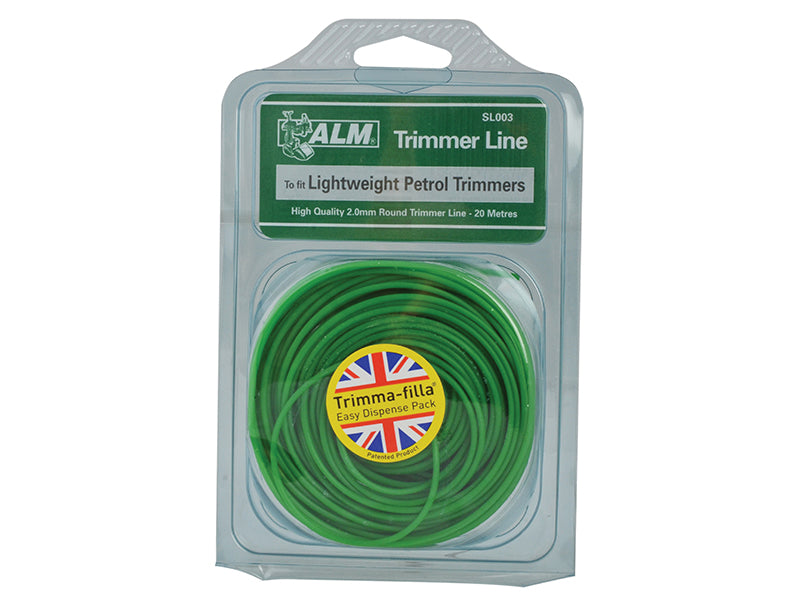 ALM Manufacturing SL003 Light-Duty Petrol Trimmer Line 2.0mm x 20m ALMSL003