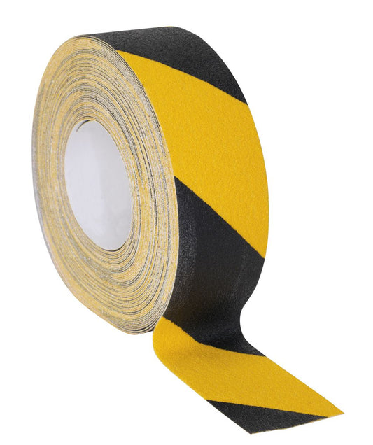 Sealey Anti-Slip Tape Self-Adhesive Black Yellow 50mm x 18m ANTBY18