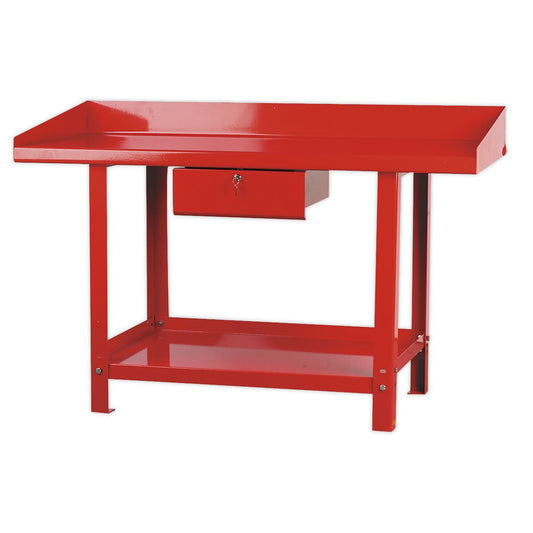 Sealey Workbench Steel 1.5m with 1 Drawer AP1015