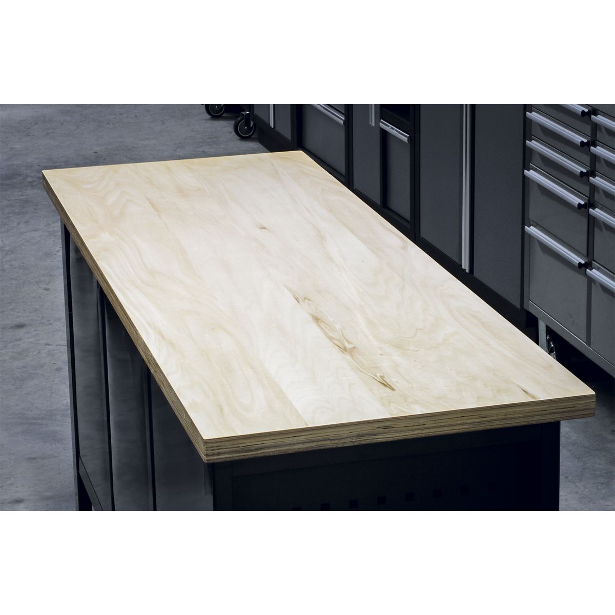 Sealey Workstation with 2 Drawers, 2 Cupboards & Open Storage AP1905A