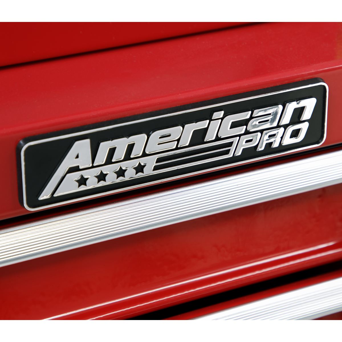 Sealey Mid-Box 3 Drawer with Ball-Bearing Slides - Red AP223