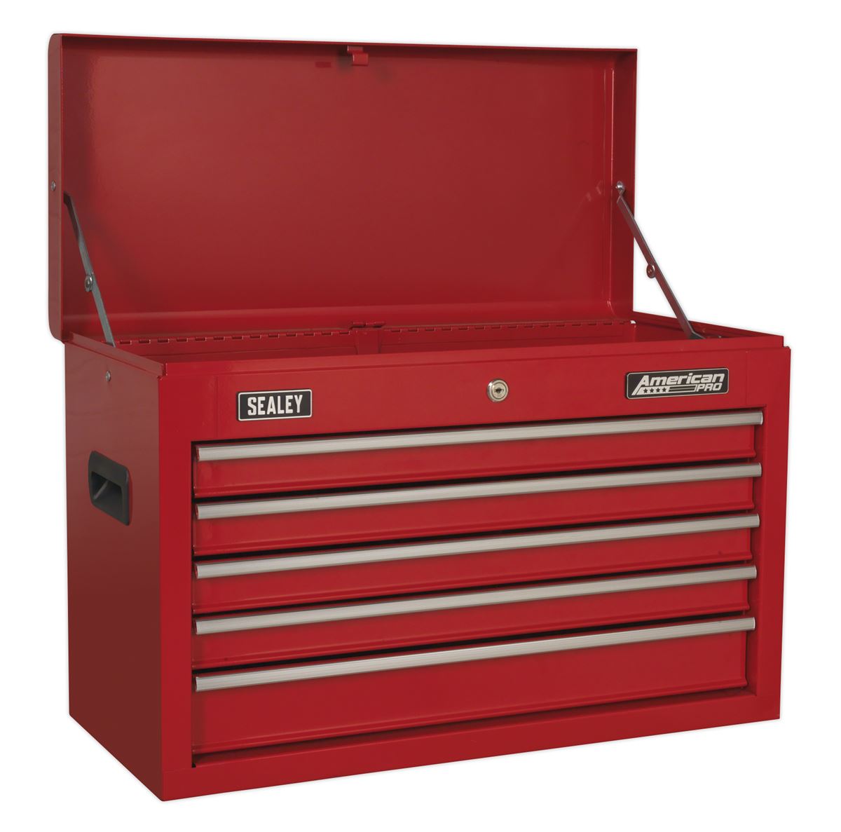 Sealey Topchest 5 Drawer with Ball-Bearing Slides - Red AP225
