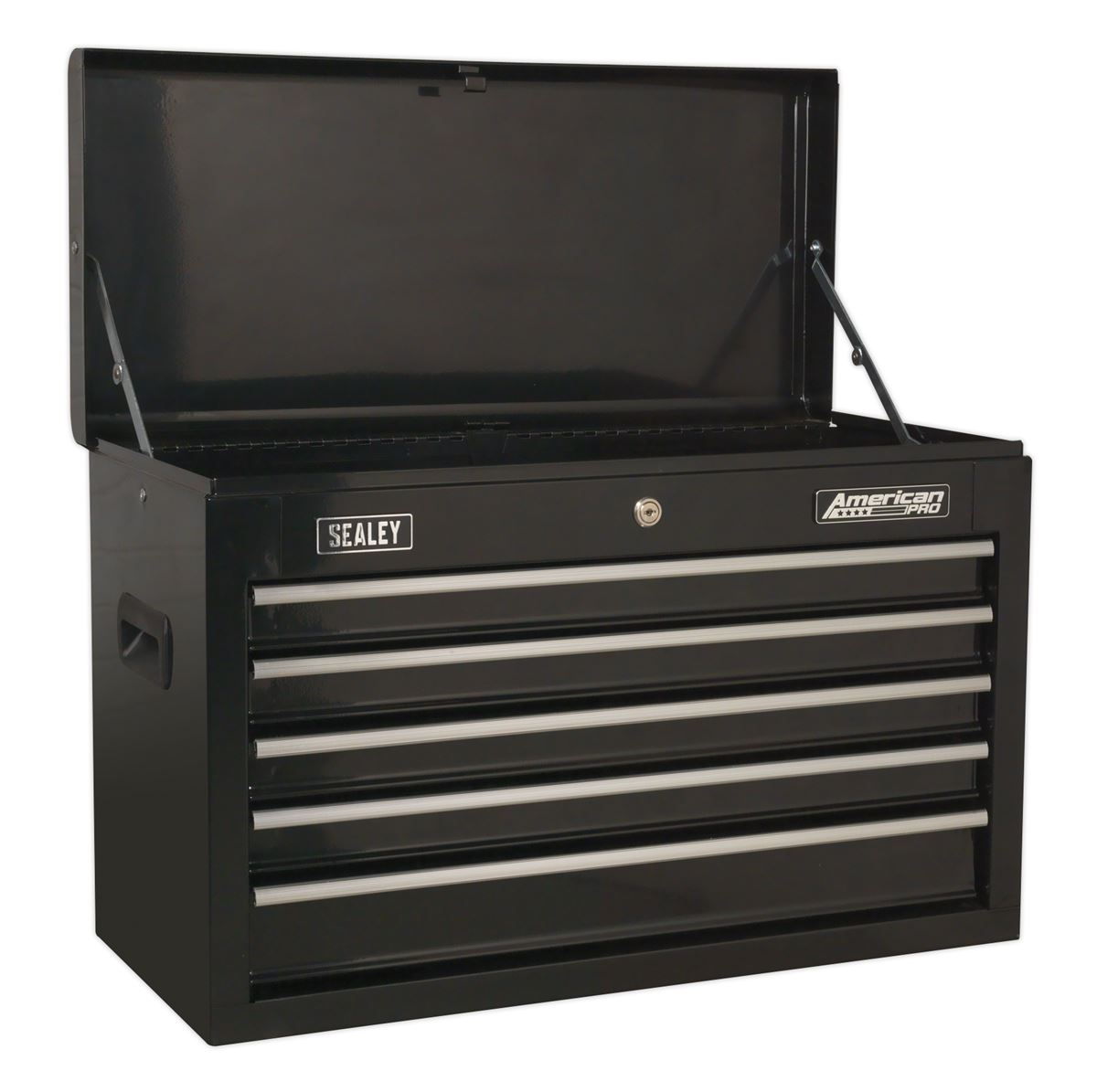 Sealey Topchest 5 Drawer with Ball-Bearing Slides - Black AP225B
