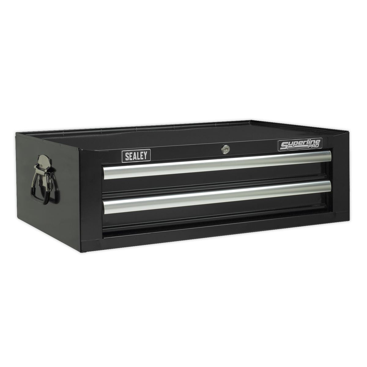 Sealey Mid-Box 2 Drawer with Ball-Bearing Slides - Black AP26029TB
