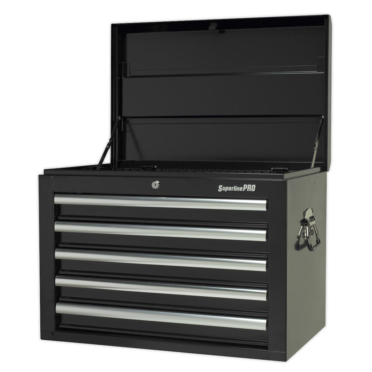 Sealey Topchest 5 Drawer with Ball-Bearing Slides - Black AP26059TB