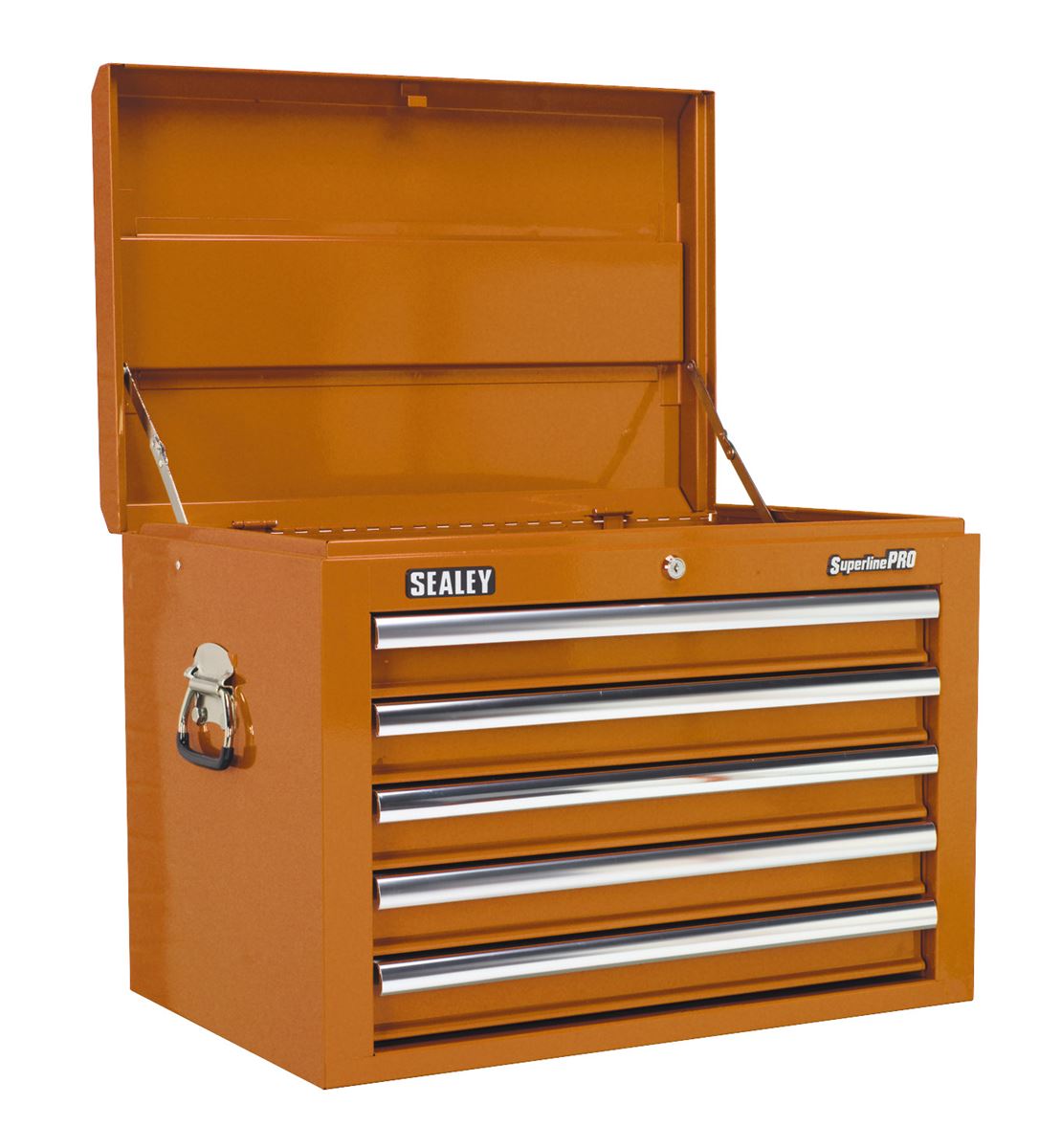 Sealey Topchest 5 Drawer with Ball-Bearing Slides - Orange AP26059TO