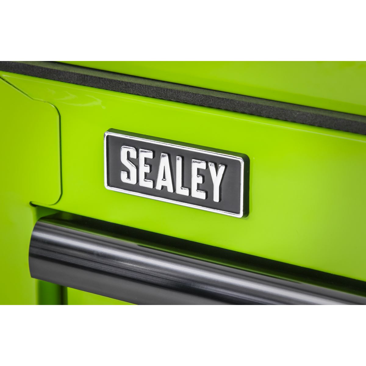 Sealey Green Black Rollcab 7 Drawer Ball-Bearing Slides Inc liners AP26479THV
