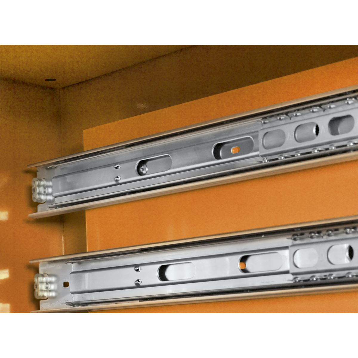 Sealey Rollcab 7 Drawer with Ball-Bearing Slides - Orange AP26479TO