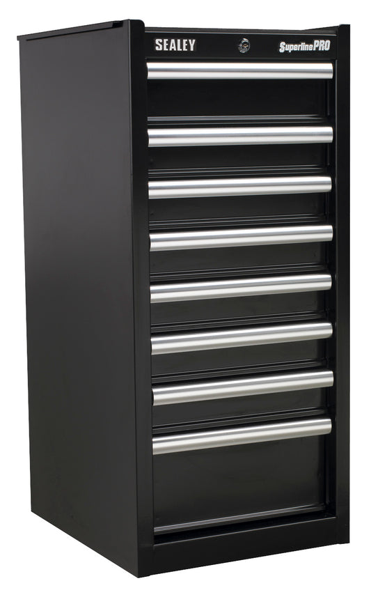 Sealey Hang-On Chest 8 Drawer with Ball-Bearing Slides - Black AP33589B