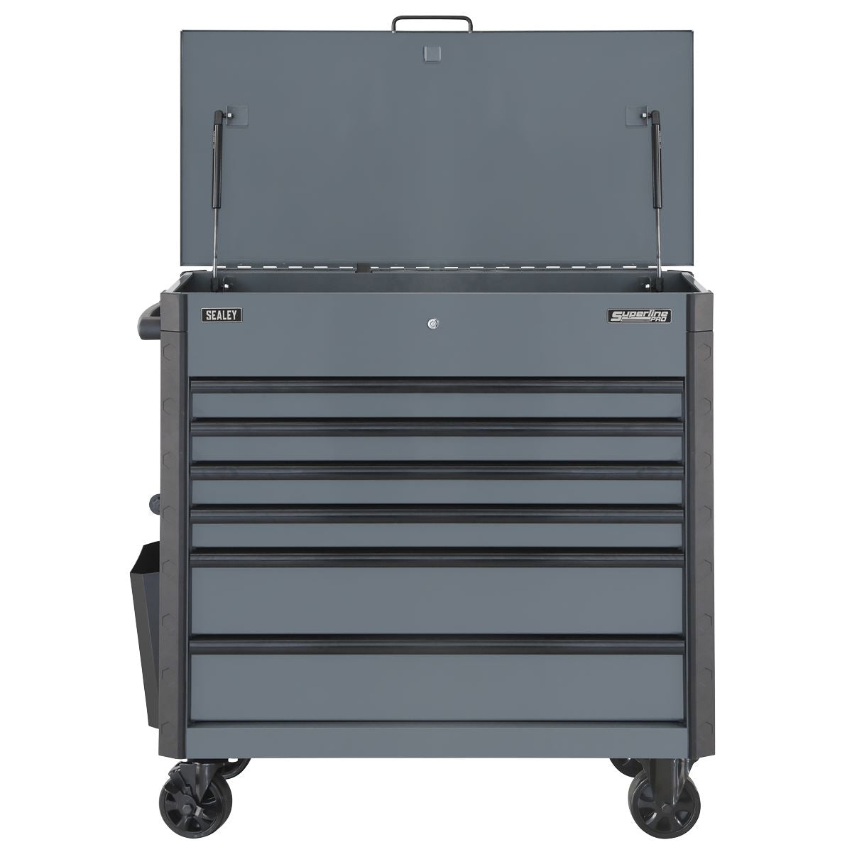 Sealey Grey Tool Box Trolley 6 Drawer with Ball Bearing Slides AP366G