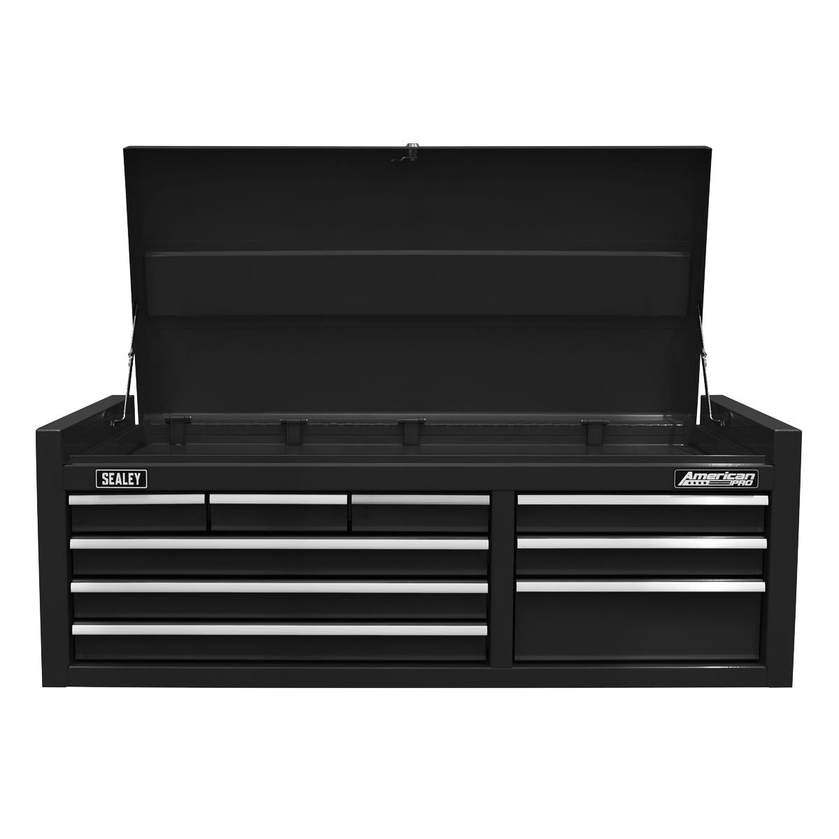 Sealey Black Topchest 9 Drawer with Ball Bearing Slides Double Skin AP4109B
