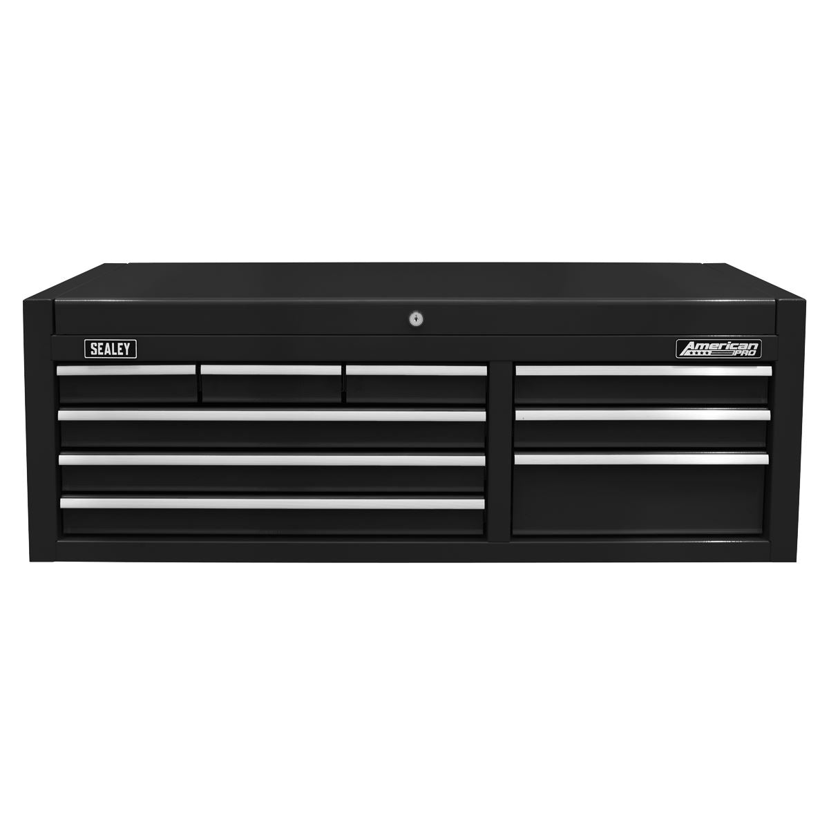 Sealey Black Topchest 9 Drawer with Ball Bearing Slides Double Skin AP4109B