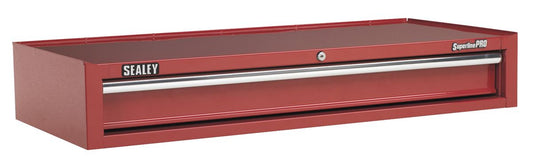 Sealey Mid-Box 1 Drawer with Ball-Bearing Slides Heavy-Duty- Red AP41119