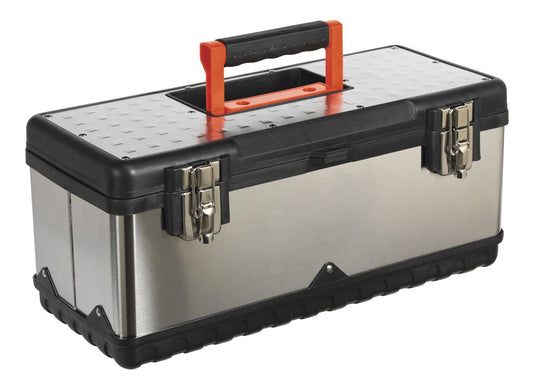 Sealey Stainless Steel Toolbox 505mm with Tote Tray AP505S