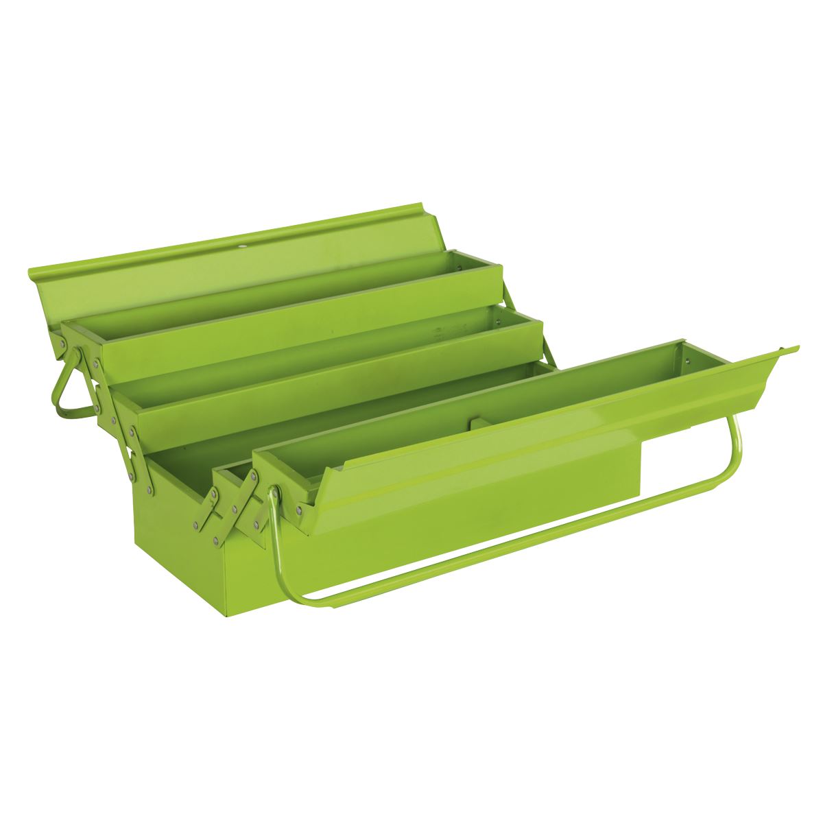 Sealey Cantilever Toolbox 4 Tray 530mm Green AP521HV