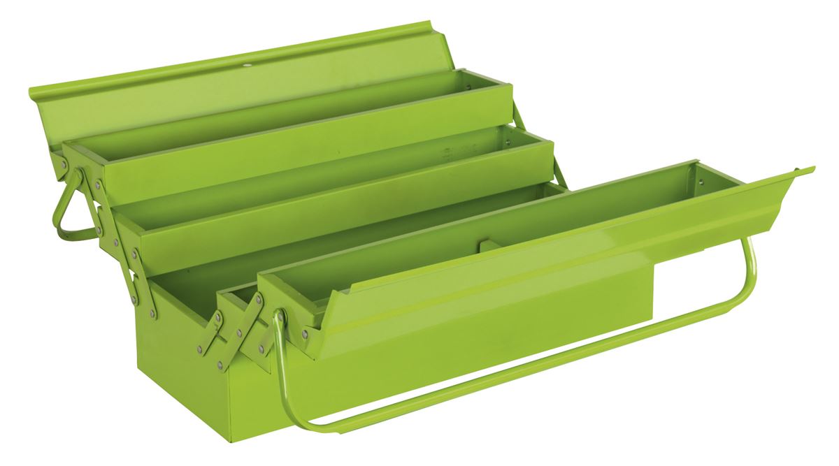 Sealey Cantilever Toolbox 4 Tray 530mm Green AP521HV