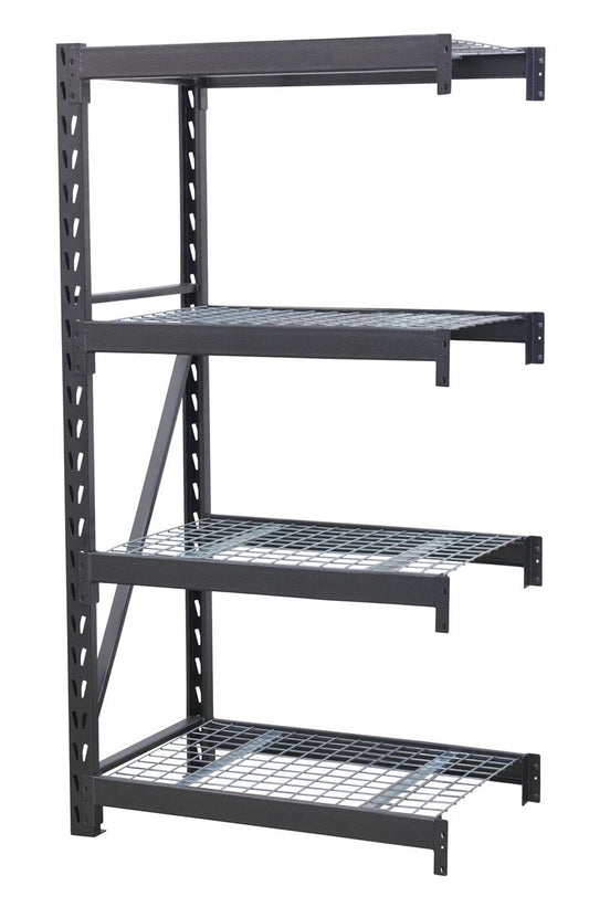 Sealey Heavy-Duty Racking Extension Pack with 4 Mesh Shelves 640kg Capacity Per Level AP6372E