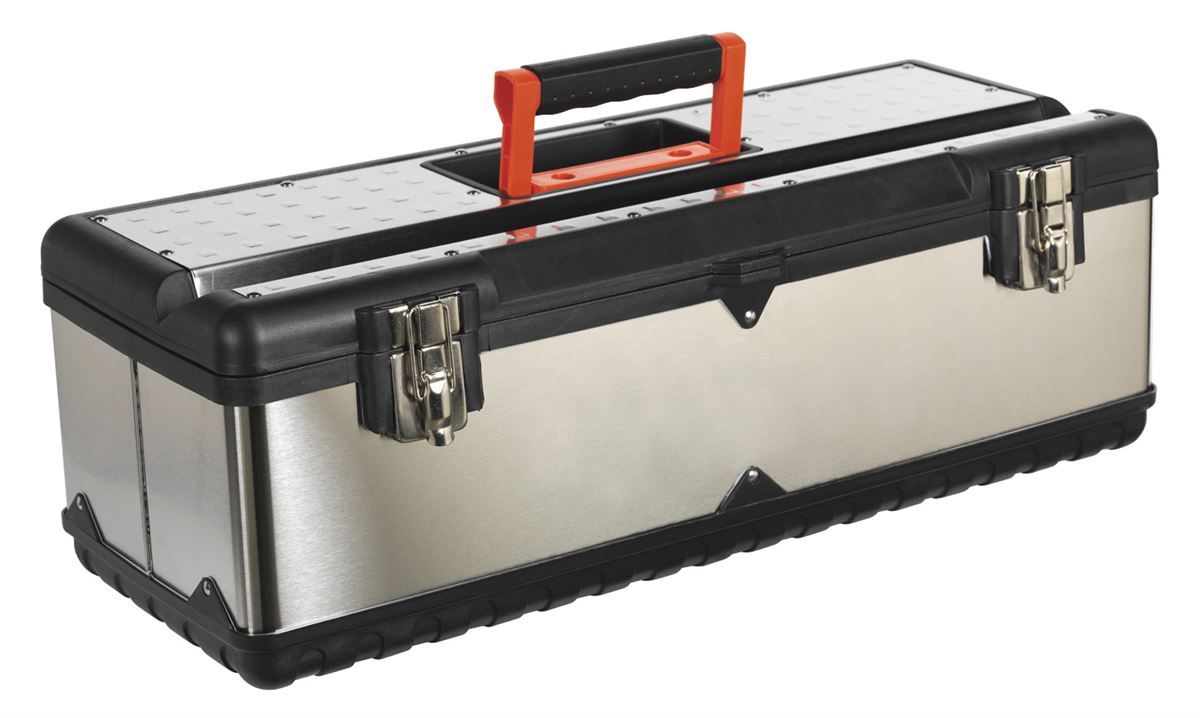 Sealey Stainless Steel Toolbox 660mm with Tote Tray AP660S