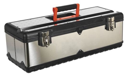 Sealey Stainless Steel Toolbox 660mm with Tote Tray AP660S