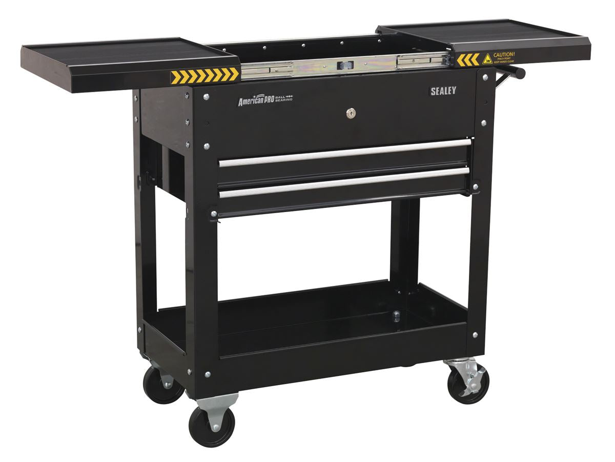 Sealey Mobile Tool & Parts Trolley - Black AP705MB