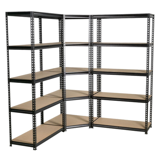 Sealey Corner Racking Unit with 5 Shelves AP7150COMBO1