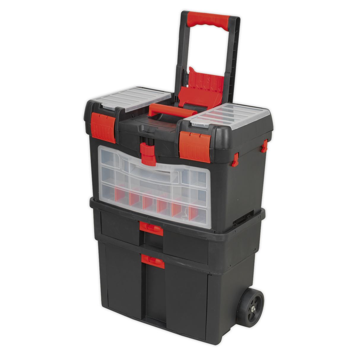 Sealey Mobile Toolbox with Tote Tray & Removable Assortment Box AP850