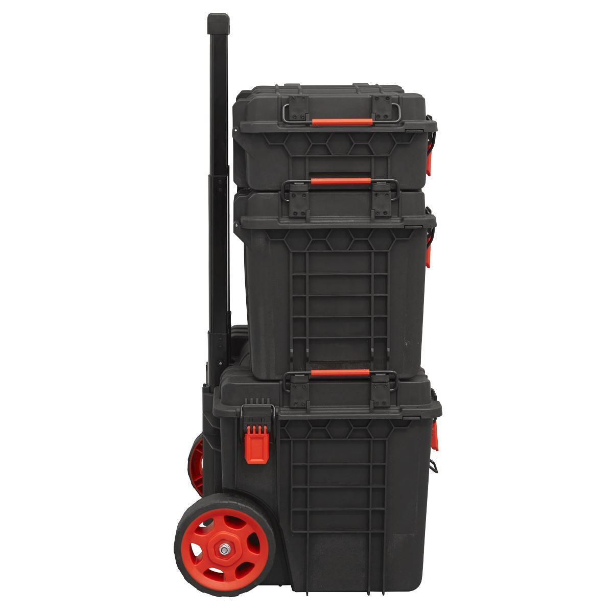 Sealey Mobile Storage System Set 3pc Heavy Duty Plastic 560 x 460 x 890mm AP890