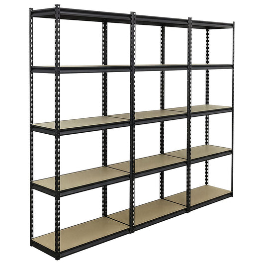 Sealey Racking Unit with 5 Shelves 340kg Capacity Per Level - Set of 3 AP900RCOMBO1