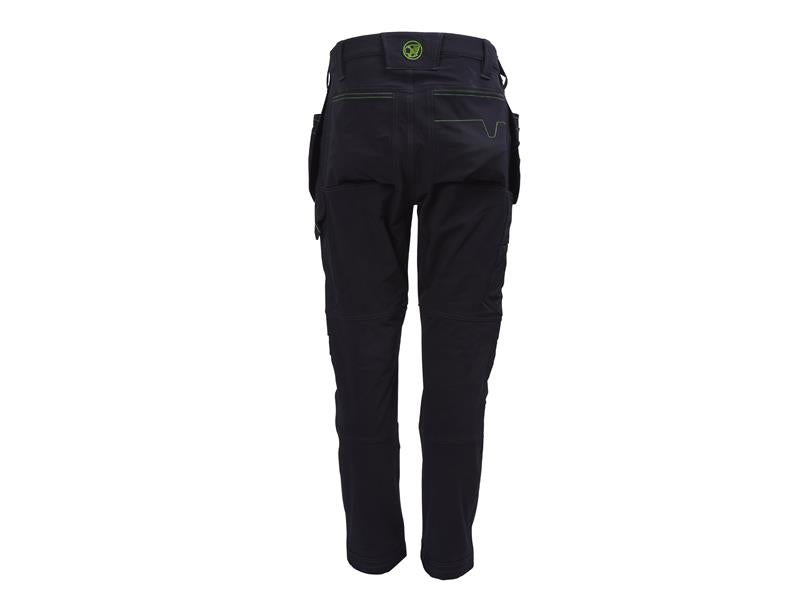 Apache Calgary Black Stretch Holster Trousers Waist 32in Leg 33in APACALG3332