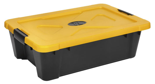 Sealey Composite Stackable Storage Box with Lid 27L APB27