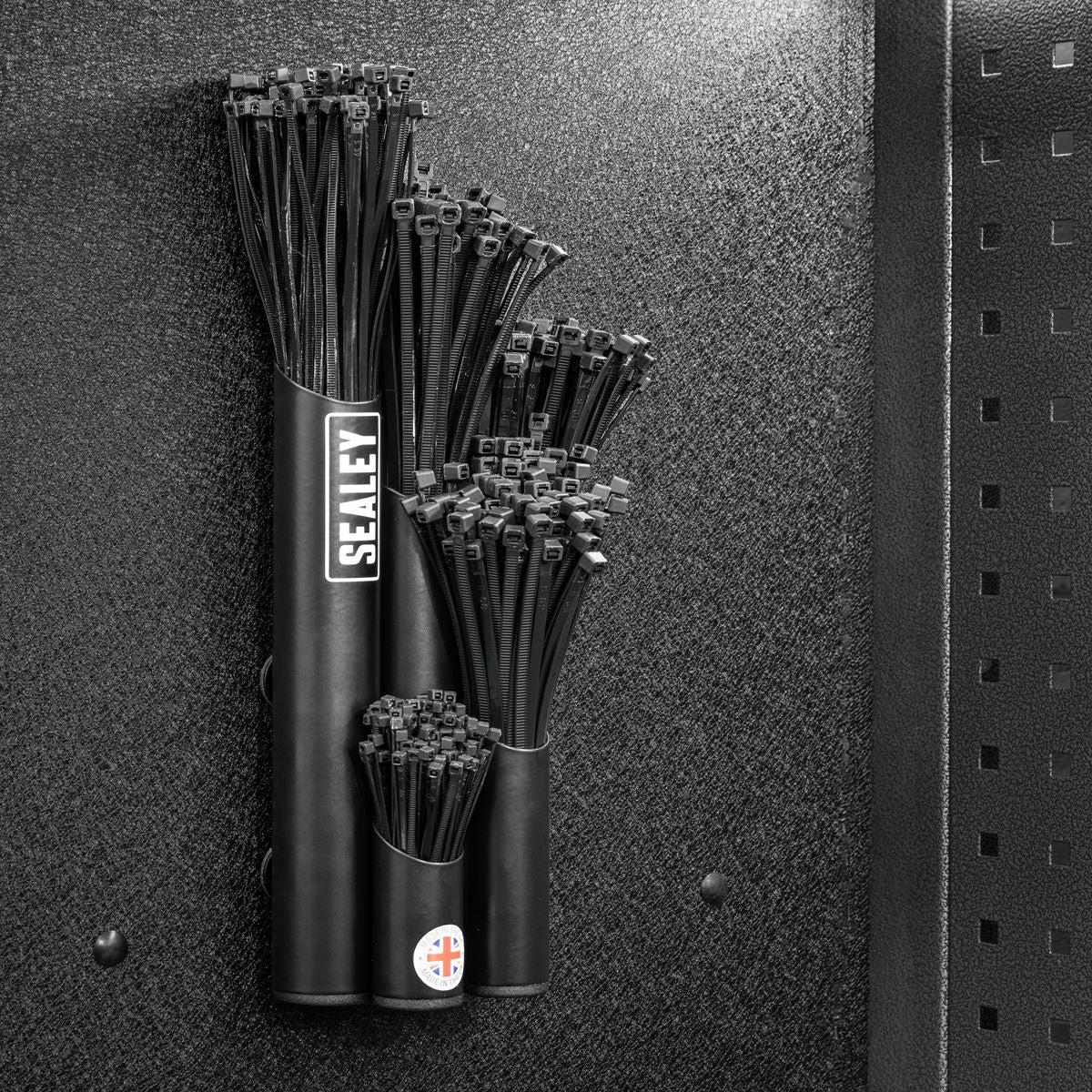 Sealey Large Magnetic Cable Tie Holder - Black APCTHBXL