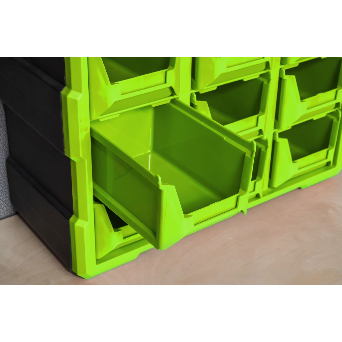 Sealey Cabinet Box 39 Drawer - Green/Black APDC39HV