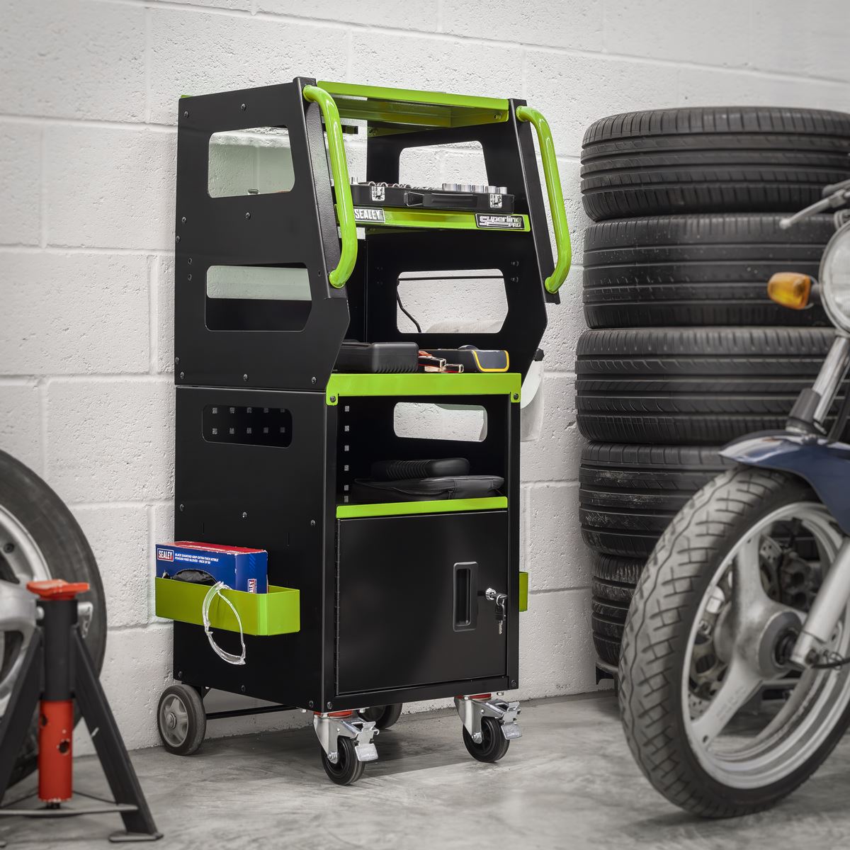 Sealey Multipurpose Trolley for Diagnostics 4-Level APDT435